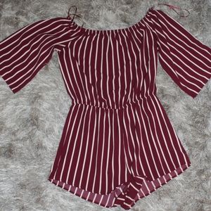 Striped Romper